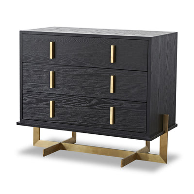 Liang & Eimil Archivolto Chest of Drawers in Wenge and Brushed Brass