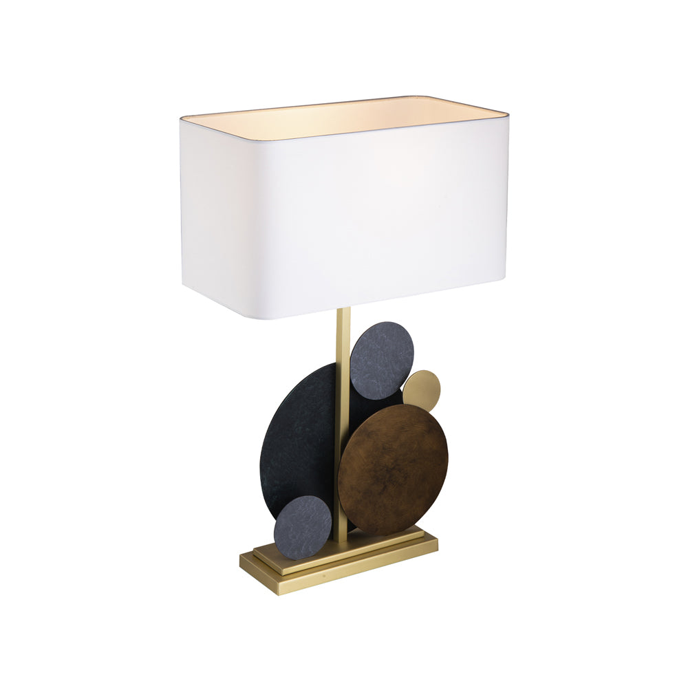 Liang & Eimil Bables Table Lamp with Metallic Disc Effect