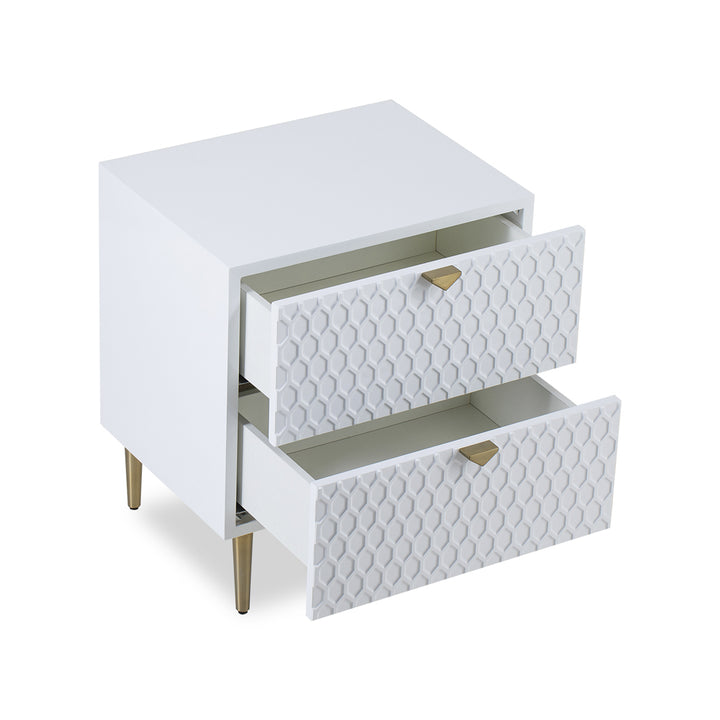 Liang & Eimil Bolero Bedside Table with High Gloss Lacquer