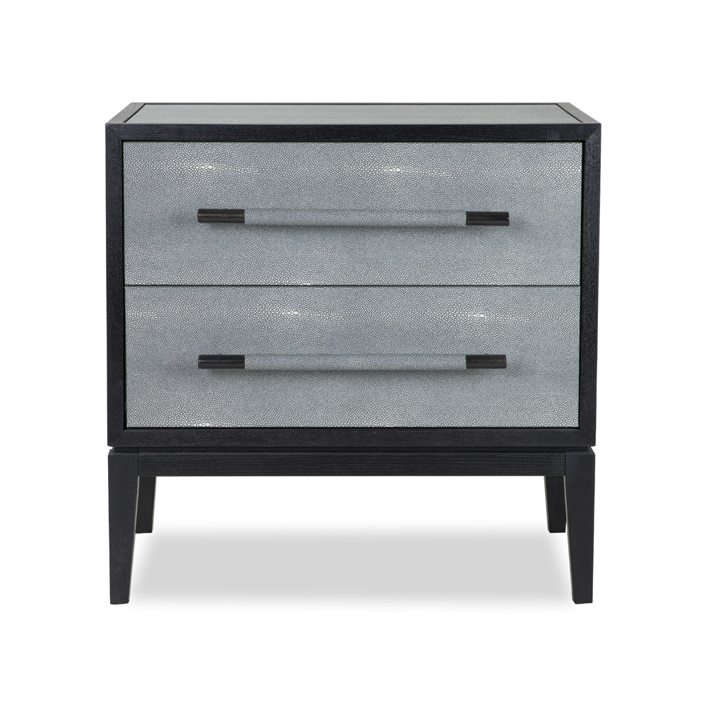 Liang & Eimil Bologna Bedside Table in Grey Shagreen
