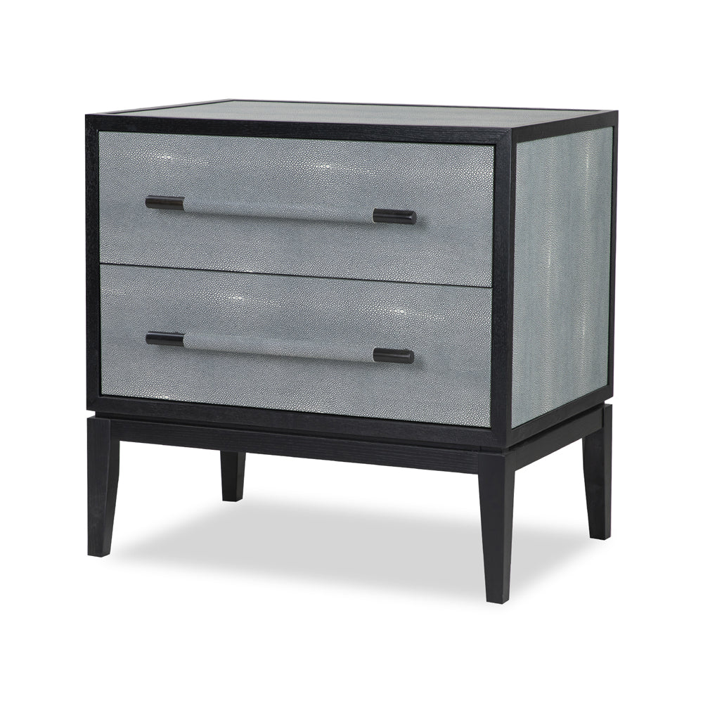 Liang & Eimil Bologna Bedside Table in Grey Shagreen