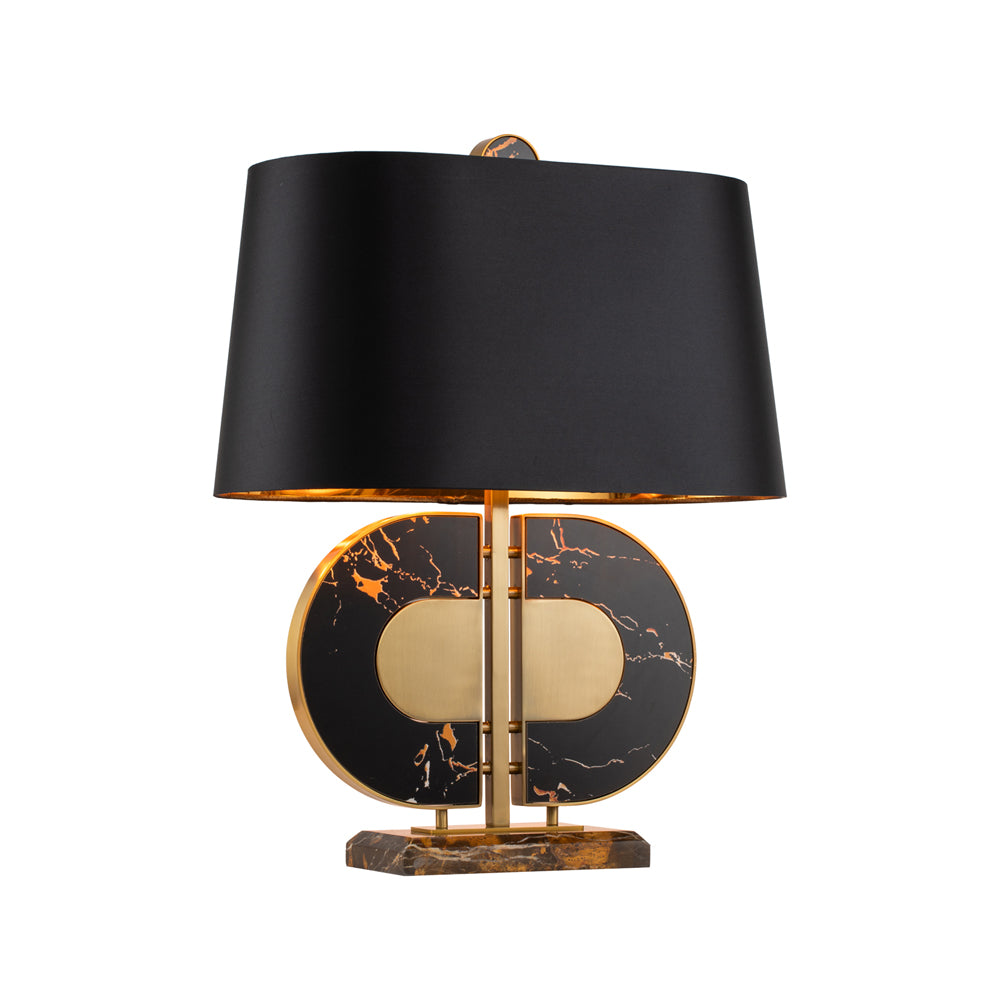 Liang & Eimil Coleman Table Lamp in Black Marble