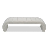 Liang & Eimil Coppola Bench with Boucle Sand Fabric