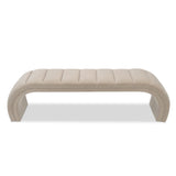 Liang & Eimil Coppola Bench with Toscana Latte Velvet