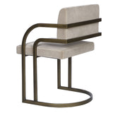 Liang & Eimil Dylan Dining Chair in Gainsborough Mink Velvet