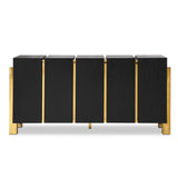 Liang & Eimil Enigma Sideboard in Black Ash Veneer