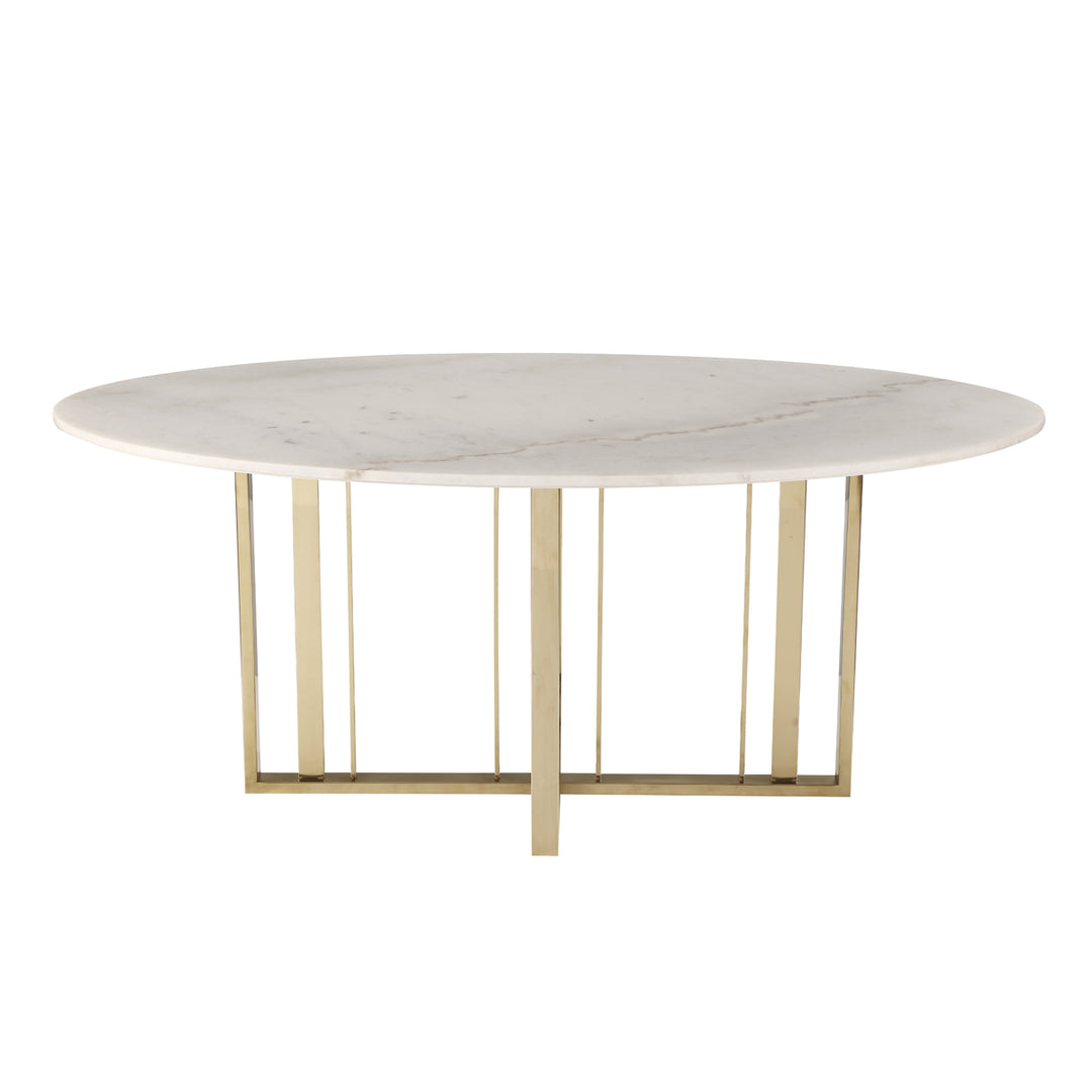 Liang & Eimil Fenty Dining Table in Brass