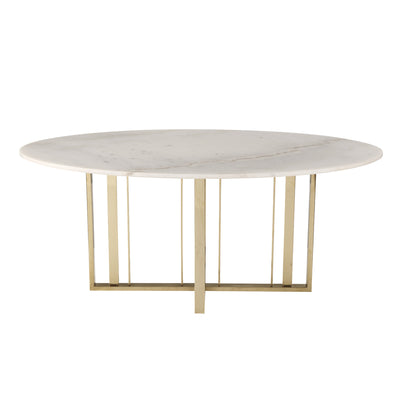 Liang & Eimil Fenty Dining Table in Brass