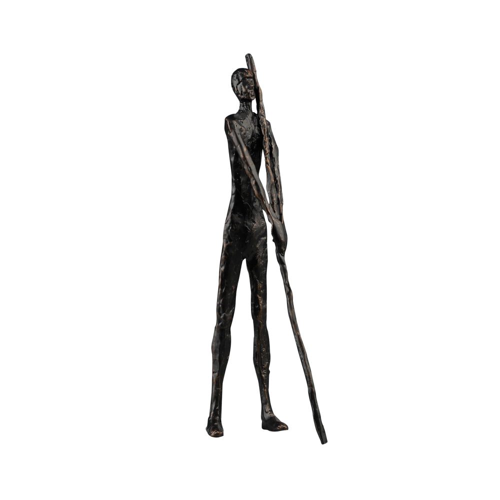 Liang & Eimil Giacomo Sculpture I in Dark Bronze Finish Steel