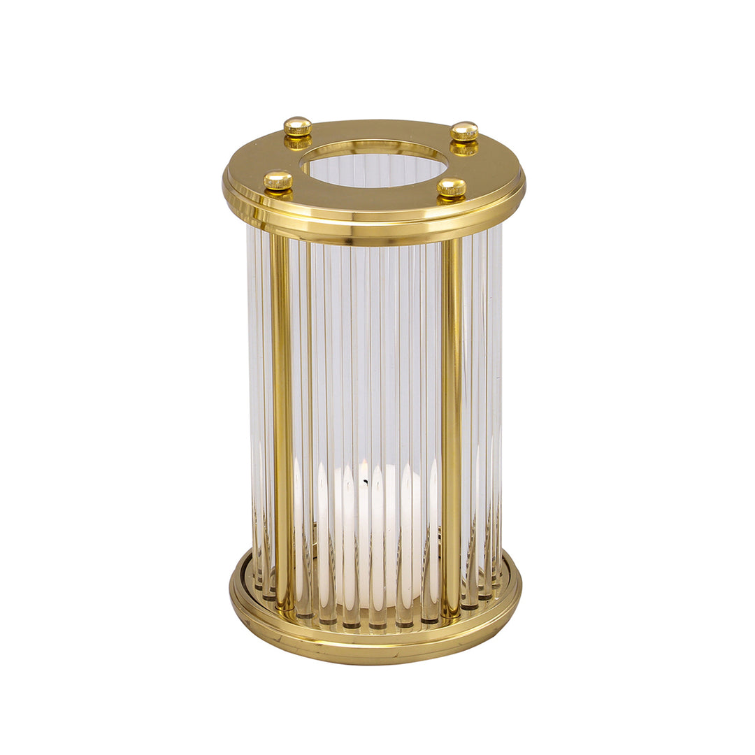 Liang & Eimil Hurricane Candle Holder Gold Small