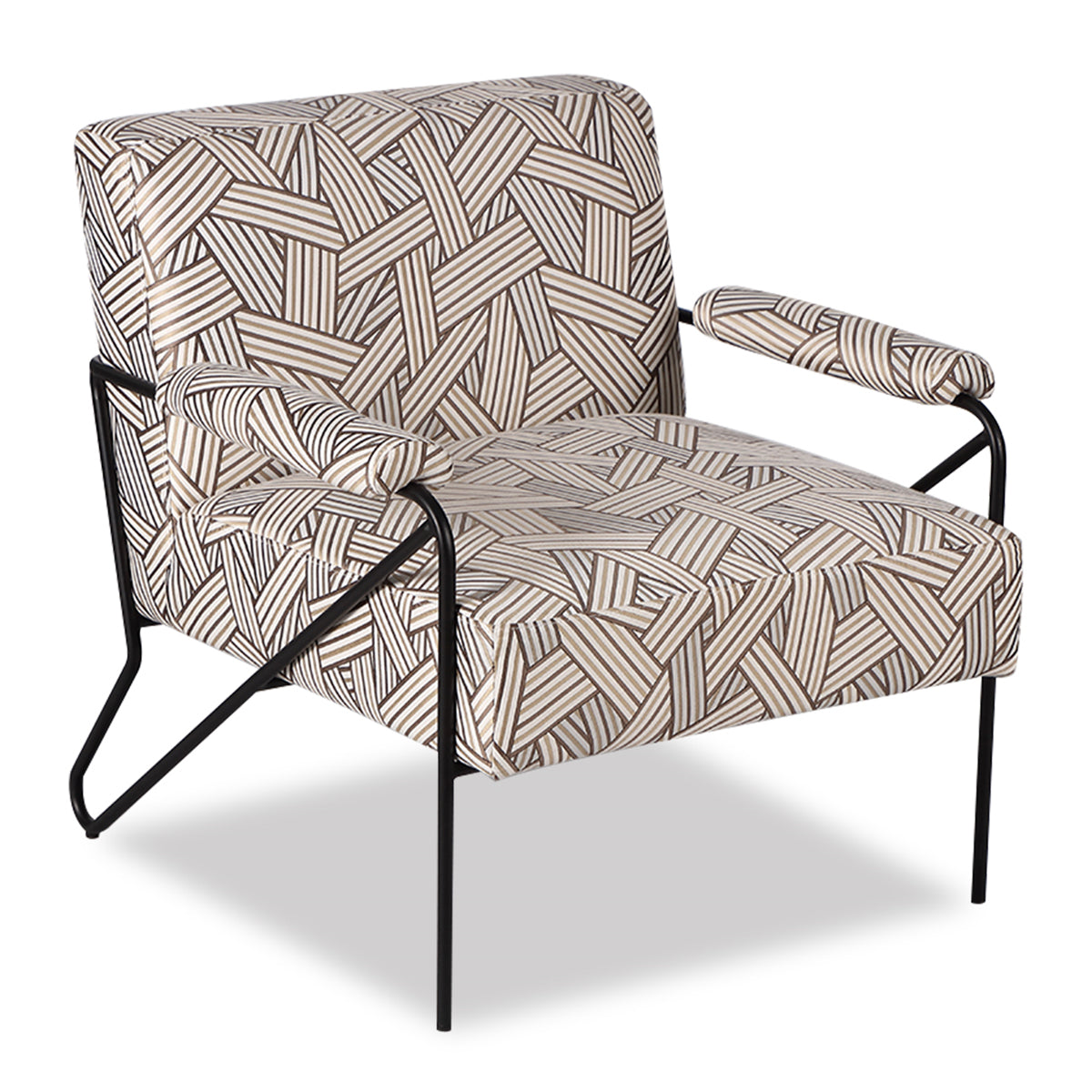 Liang & Eimil Kemper Occasional Chair in Geo Beige