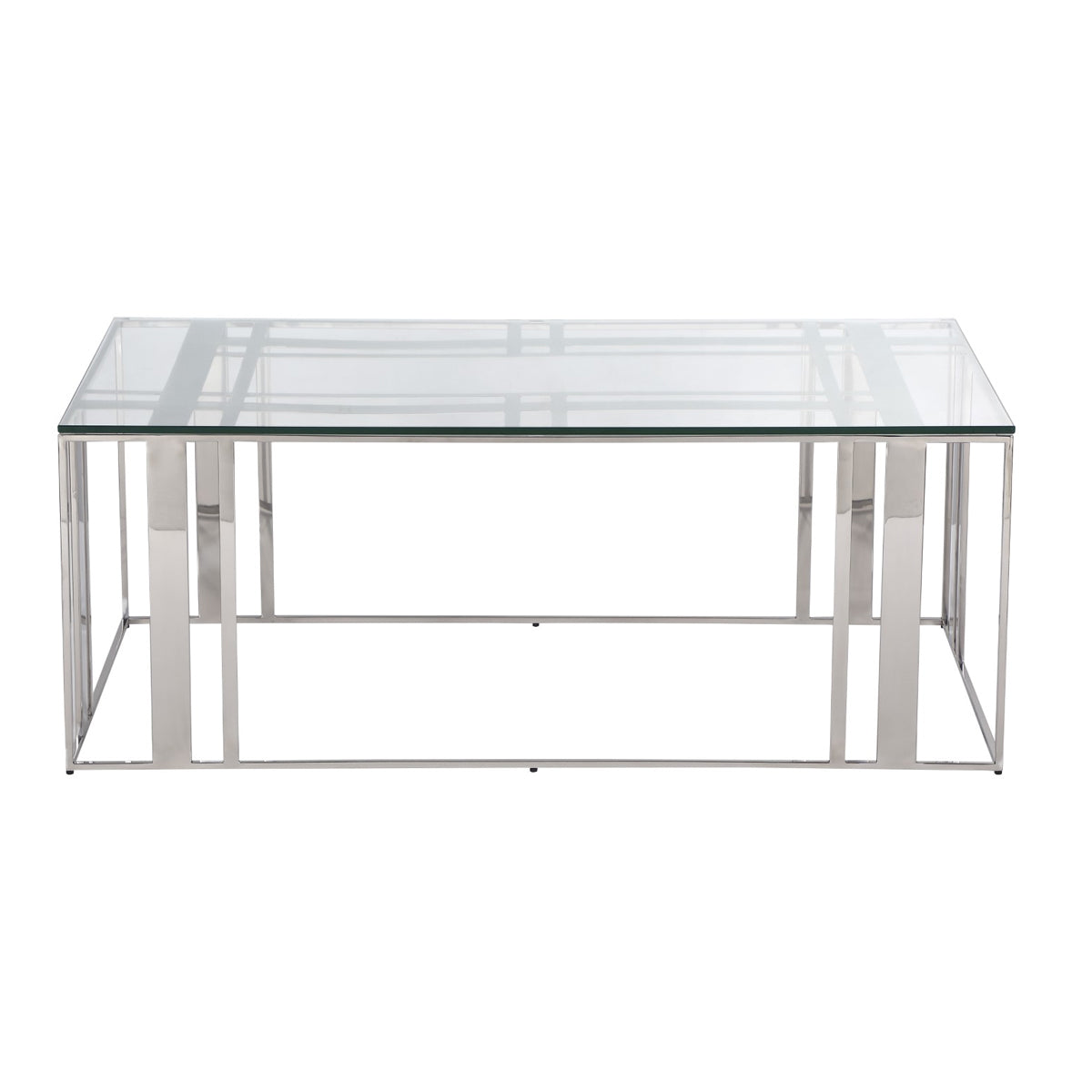 Liang & Eimil Lafayette Coffee Table in Stainless Steel