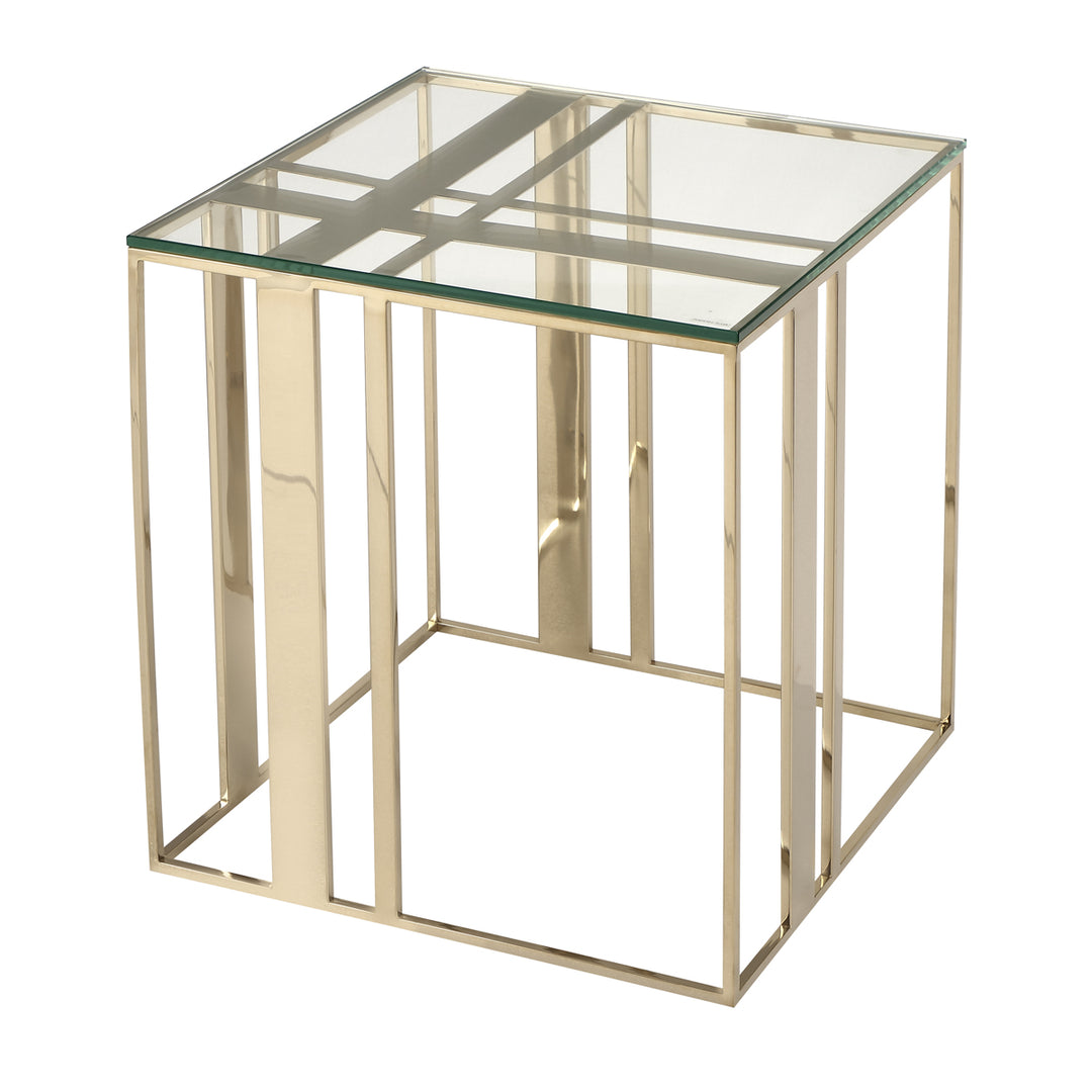 Liang & Eimil Lafayette Side Table in Polished Brass