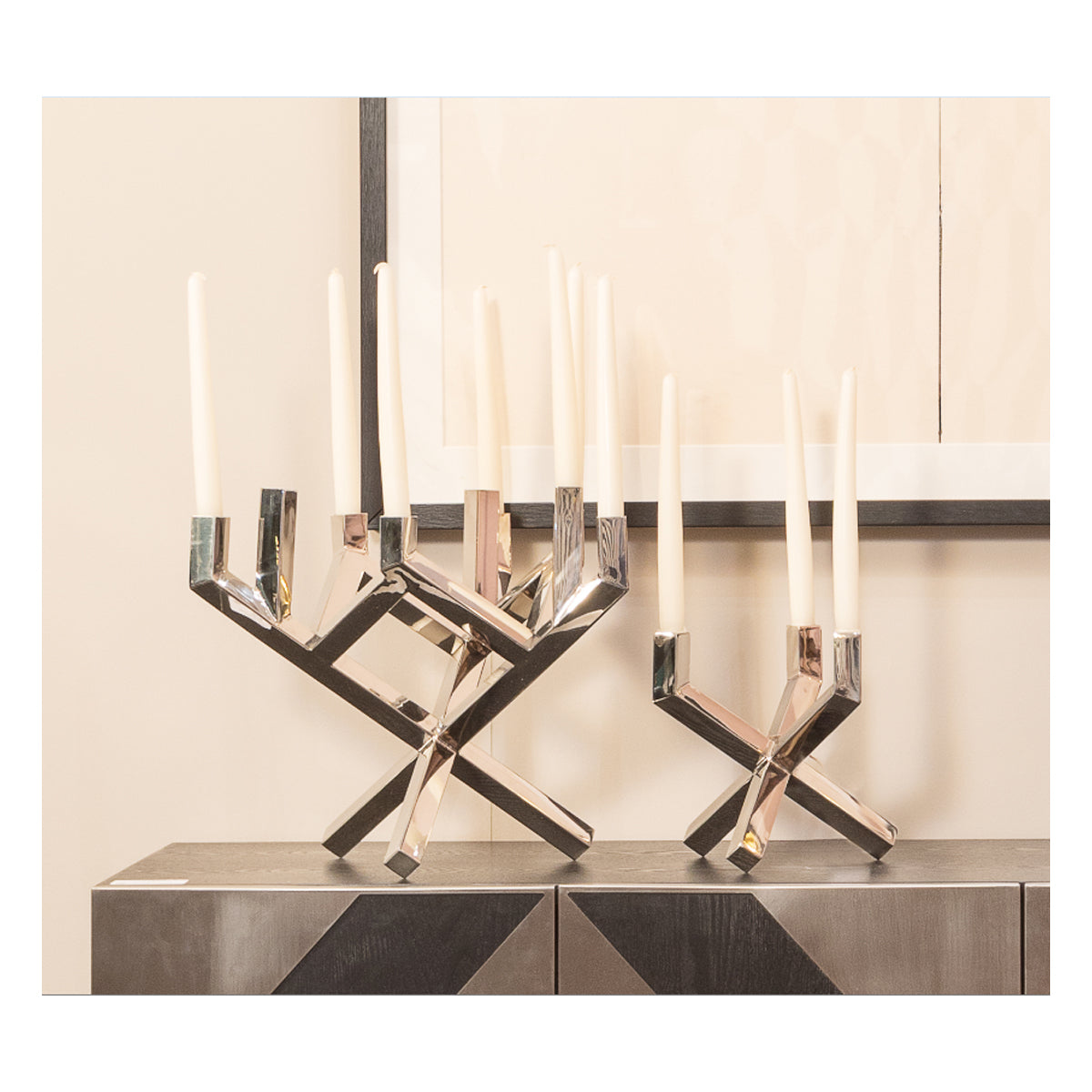 Liang & Eimil Small Silver Candle Holder