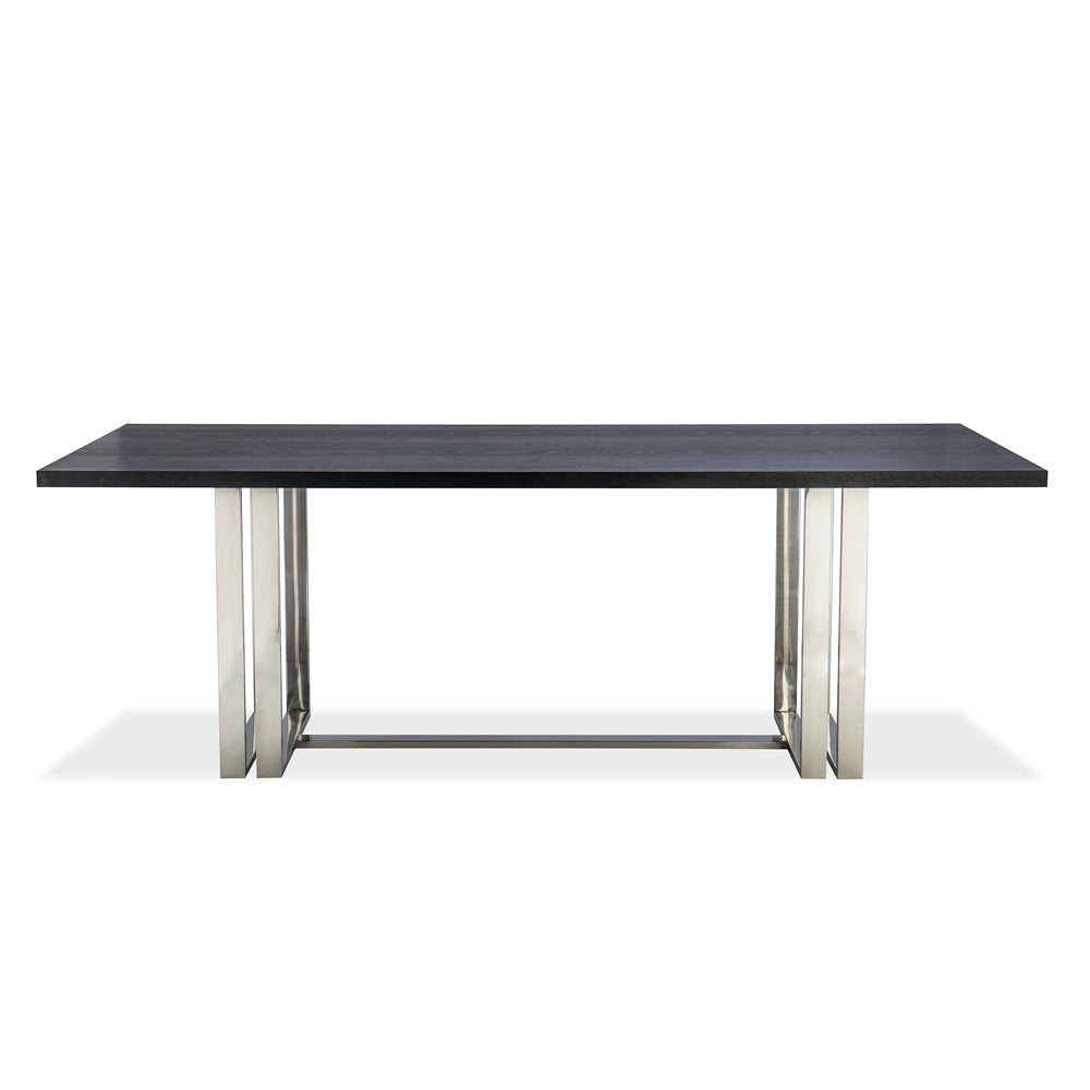 Liang & Eimil Lennox Dining Table with Stainless Steel Legs