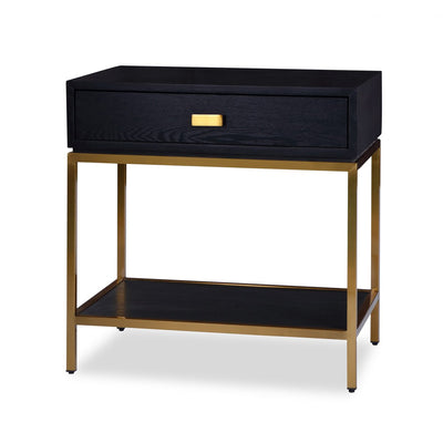 Liang & Eimil Levi Gold & Wenge Bedside Table