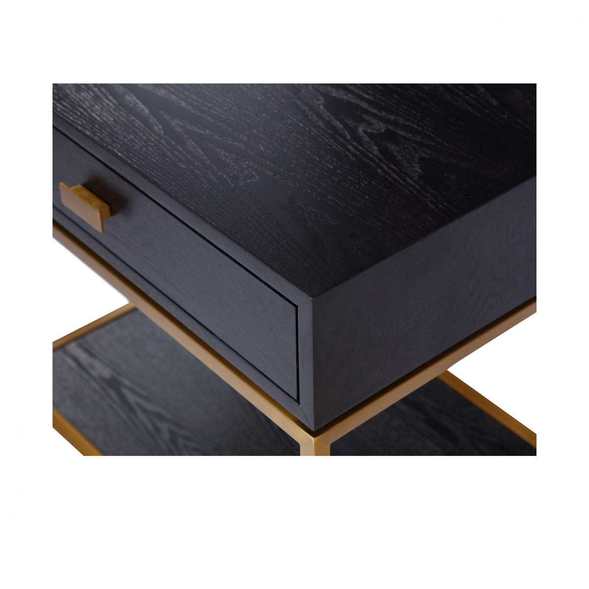Liang & Eimil Levi Gold & Wenge Bedside Table