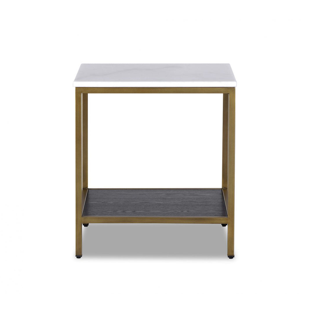 Liang & Eimil Max Side Table in White Marble