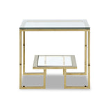 Liang & Eimil Mayfair Polish Brass Side Table
