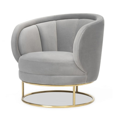 Liang & Eimil Mila Chair in Horizon Grey Velvet