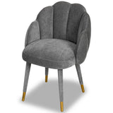 Liang & Eimil Mina Dining Chair in Sysley Chalk Velvet