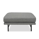 Liang & Eimil Mossi Ottoman with Emporio Grey Fabric