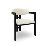 Liang & Eimil Neo Chair in Boucle Sand Fabric
