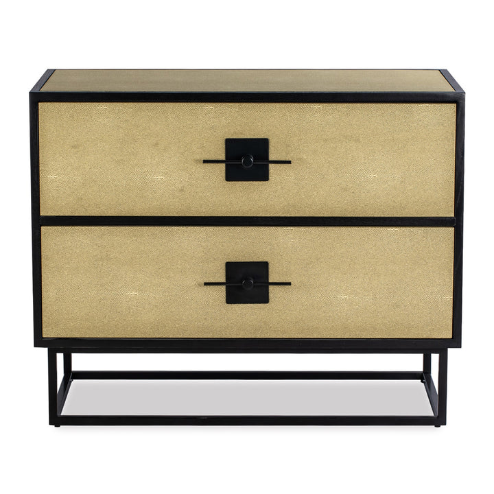 Liang & Eimil Noma 9 Chest of Drawers with Faux Beige Shagreen