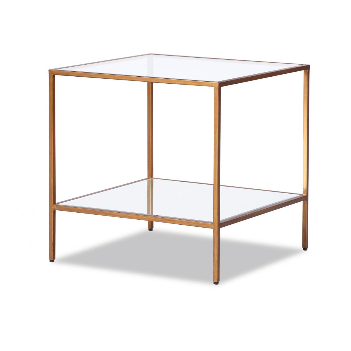 Liang & Eimil Oliver Antiqued Gold Side Table