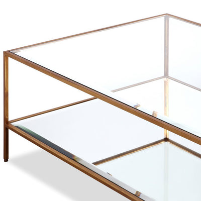 Liang & Eimil Oliver Antiqued Gold Coffee Table