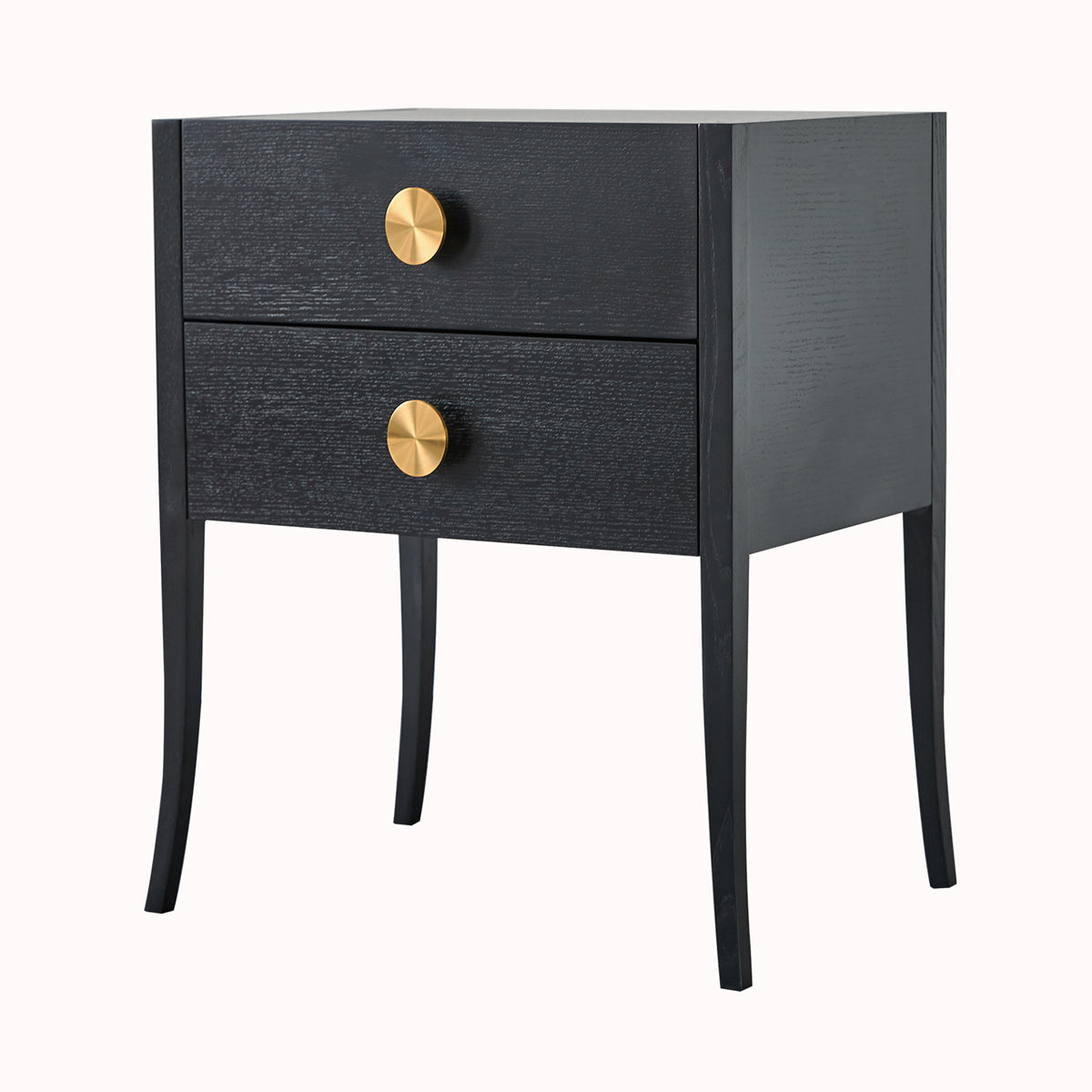 Brass nightstand deals with drawers