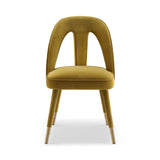 Liang & Eimil Pigalle Chair Kaster Mustard Velvet