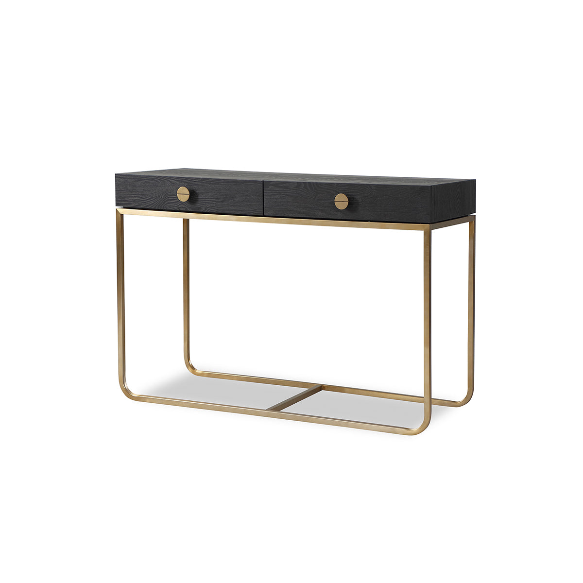 Liang & Eimil Rhapsody Dressing Table with Crown Ash Veneer and Brushed Brass
