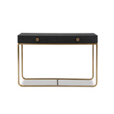 Liang & Eimil Rhapsody Dressing Table with Crown Ash Veneer and Brushed Brass
