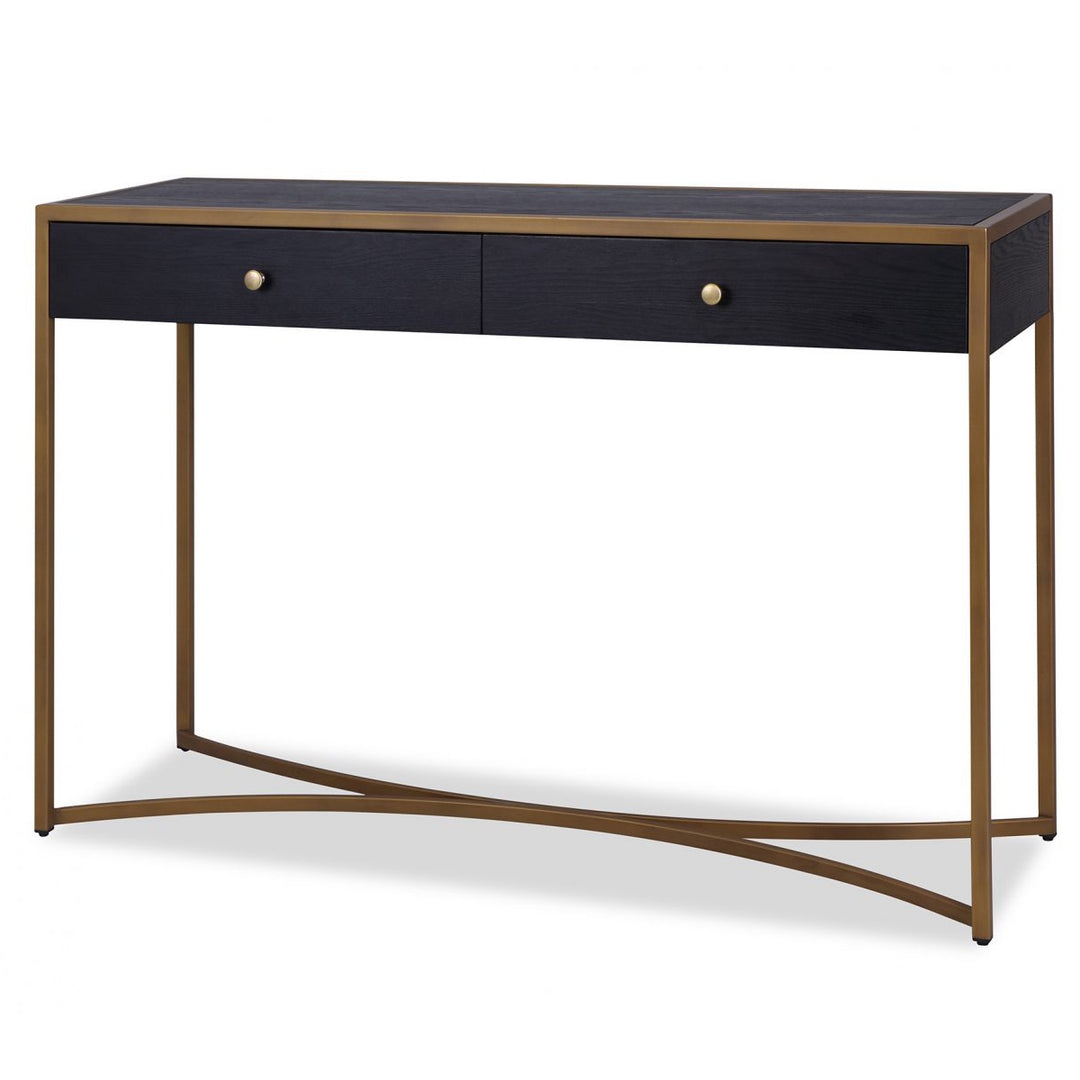 Liang & Eimil Rivoli Dressing Table in Wenge and Brass