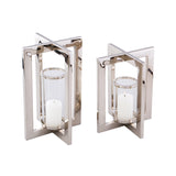 Liang & Eimil Steel Hurricane Glasses (Set of 2)