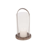 Liang & Eimil Stirrup Hurricane Lamp with Steel and Glass