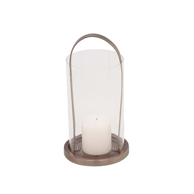 Liang & Eimil Stirrup Hurricane Lamp with Steel and Glass
