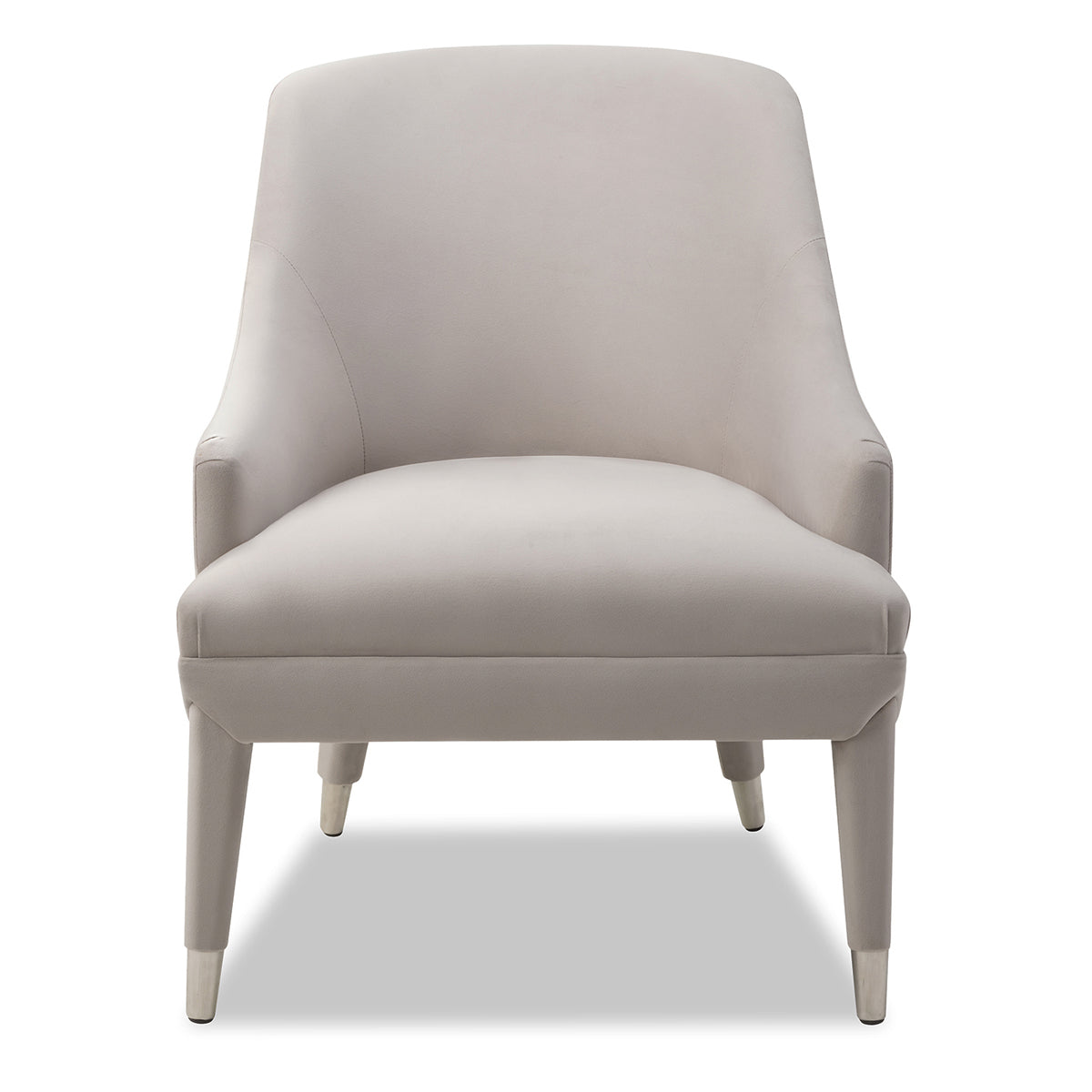 Liang & Eimil Sylvia Occasional Chair with Limestone Velvet