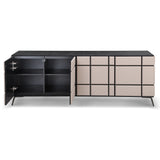 Liang & Eimil Tartan Sideboard in Mink and Dark Brown Oak Veneer
