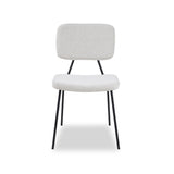 Liang & Eimil Tatini Dining Chair Boucle Sand Upholstery - Set of 2
