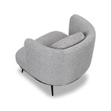 Liang & Eimil V Lux Occasional Chair in Kalpan Grey