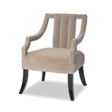 Liang & Eimil Wallace Chair in Gainsborough Mink Velvet