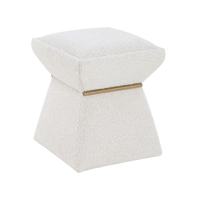 Liang & Eimil Zane Stool with Boucle Sand Fabric
