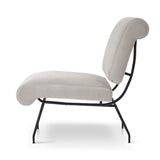 Liang & Eimil Abacus Occasional Chair - Gainsborough Ash Grey velvet