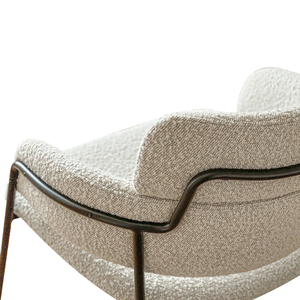 Liang & Eimil Alice Dining Chair with Boucle Sand