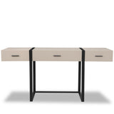 Liang & Eimil Almati Dressing Table in Mink Faux Leather