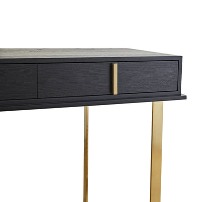 Liang & Eimil Archivolto Dressing Table in Wenge and Brushed Brass