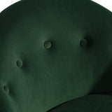 Liang & Eimil Arden Stool in Gainsborough Emerald Green Velvet