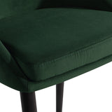 Liang & Eimil Arden Stool in Gainsborough Emerald Green Velvet